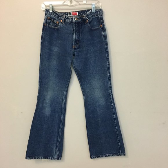 Arizona Jean Company Denim - Vintage Arizona Jeans Flare Leg Jeans Dark 29"